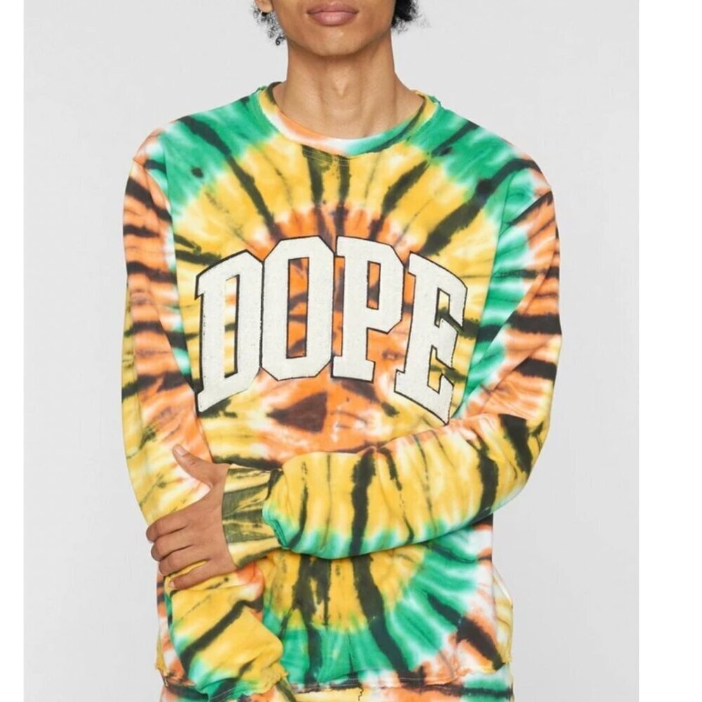 DOPE “Kaleidoscope” Tie Dye Crewneck